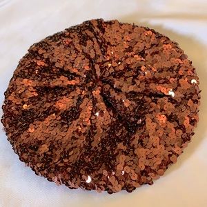 Rose Gold - Sequin Hat